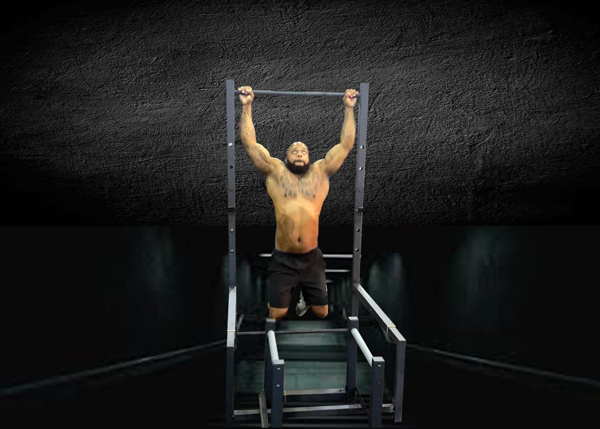 All-in-One Power Rack with Pull-Up & Dip Station