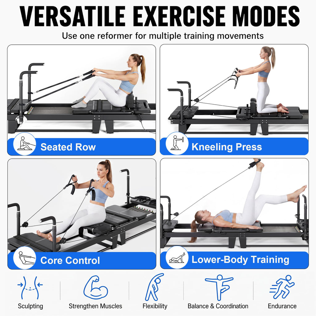 Pilates Reformer with Spring Resistance