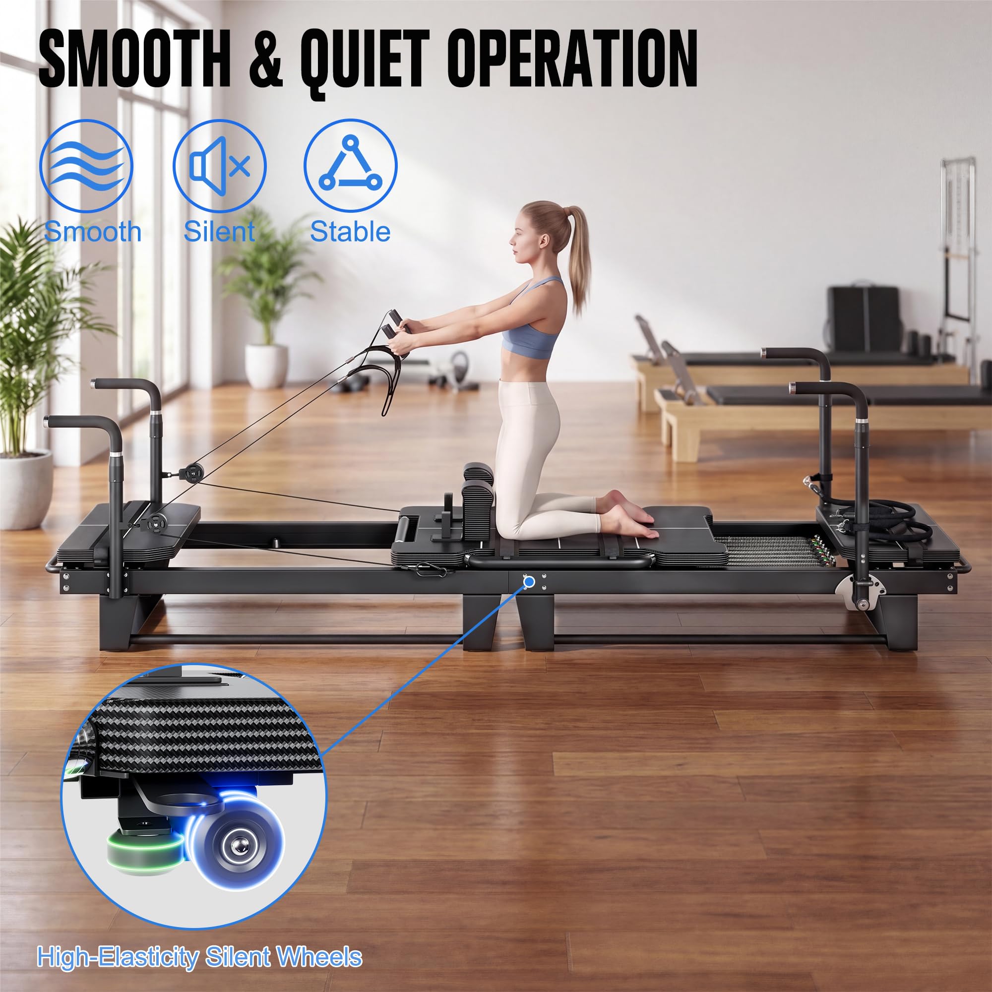 Pilates Reformer with Spring Resistance