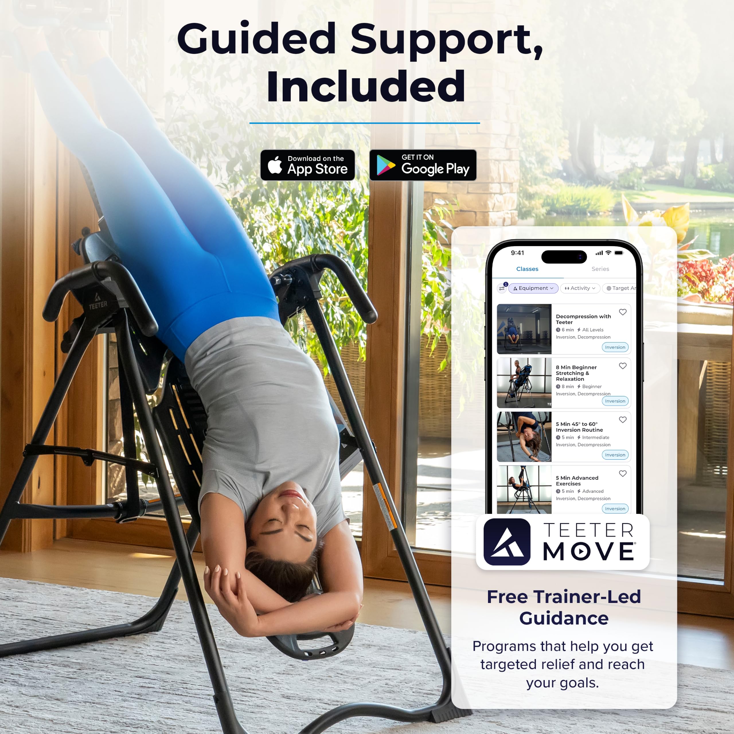 300 LB Inversion Table for Back Stretching